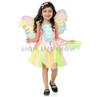 Sweet Rainbow Angel Halloween Costume for Girls