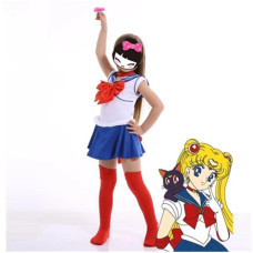 Girls Sailor Moon Cosplay Halloween Costume