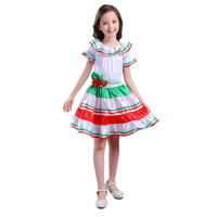 Girl White dress Cosplay Party Halloween costume