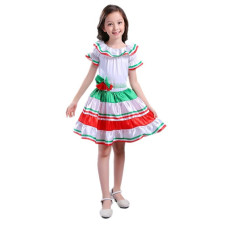 Girl White dress Cosplay Party Halloween costume