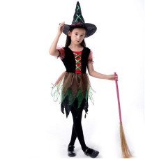 Beautiful Little Girls Witch Cosplay Halloween Costumes