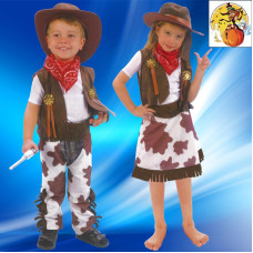 Halloween / Christmas cosplay cowboy boys girls costumes