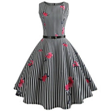 Summer Girls floral print Vestidos Costumes dress