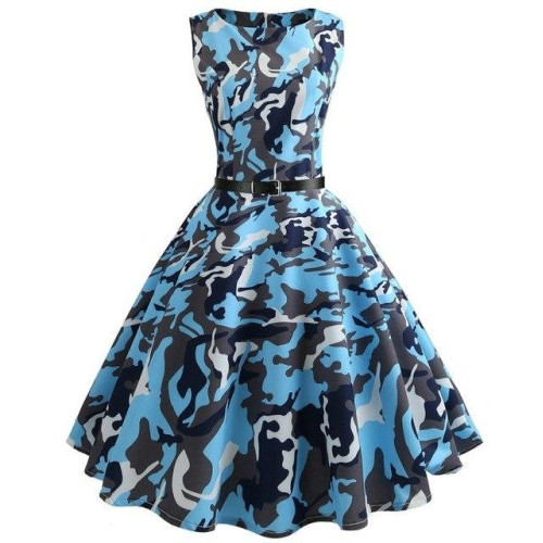 Summer Girls floral print Vestidos Costumes dress