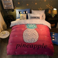 The pineapple Duvet Cover Bedding set