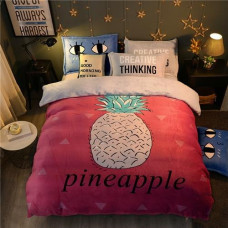 The pineapple Duvet Cover Bedding set